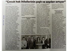 Dünya Çocuk Hakları Günü basın açıklaması