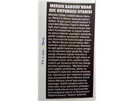 Müslüme davasında yayın yasağına uymayanlara suç duyurusu