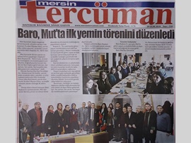 BASINDA BAROMUZ (Mut'ta İlk Yemin ve Ruhsat Töreni Yapıldı)