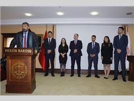 MERSİN BAROSU AİLESİNE 6 AVUKATIMIZ DAHA KATILDI