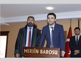MERSİN BAROSU AİLESİNE 6 AVUKATIMIZ DAHA KATILDI