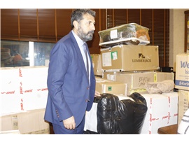 MESLEKTAŞLARIMIZDAN DEPREMZEDELERE BÜYÜK DESTEK