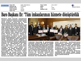 BASINDA BAROMUZ (Yemin Töreni-"Tüm İmkanlarımızı Hizmete Dönüştürdük")