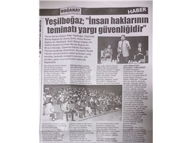 BASINDA BAROMUZ (Gaziantep Barosu Staj Eğitim Merkezi Panel)