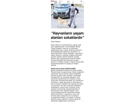 66 Baro: "Hayvanların yaşam alanları sokaklardır"
