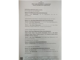MERSİN ADLİYESİNDE 4-8 MAYIS TARİHLERİ ARASINDAKİ NÖBETÇİ MAHKEMELER LİSTESİ