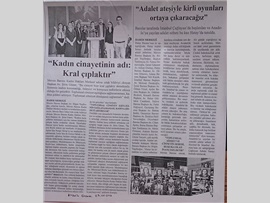 BASINDA BAROMUZ (Baro Başkanımız Hatay'da Adalet Nöbetine Katıldı)