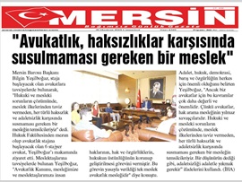 BASINDA BAROMUZ (Adaletsizliği Adaletle Yıkmak Gerekir)