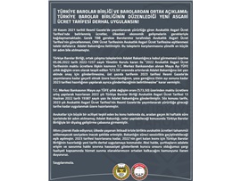 TBB VE BAROLAR ORTAK AÇIKLAMA
