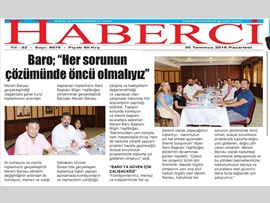 BASINDA BAROMUZ (Yeşilboğaz: 'Topluma Yol Gösteren Olmalıyız')