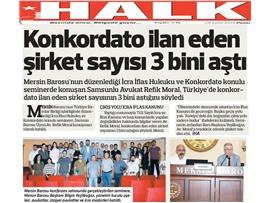 BASINDA BAROMUZ (İcra İflas ve Konkordato Semineri Verildi)
