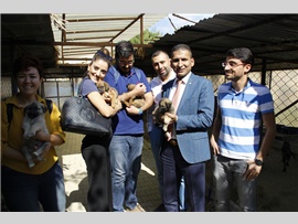 BARO BAŞKANIMIZ AV. ALİ ER, MERSİN HAYVAN BARINAĞI’NI ZİYARET ETTİ