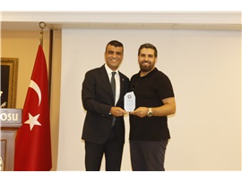 MERKEZ, KOMİSYON VE KULÜP BAŞKANLARIMIZA TEŞEKKÜR PLAKETİ TAKDİM EDİLDİ