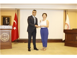 MERKEZ, KOMİSYON VE KULÜP BAŞKANLARIMIZA TEŞEKKÜR PLAKETİ TAKDİM EDİLDİ