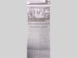 BASINDA BAROMUZ (Mersin'de İlk Kez Arabuluculuk Merkezi Açıldı)) 30.10.2017