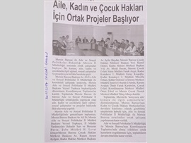 BASINDA BAROMUZ (Mersin Barosu ile Aile ve Sosyal Politikalar Bakanlığı Mersin İl Müdürlüğü Arasında Ortak Çalışmalar Başlıyor.) 26.10.2017
