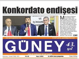 BASINDA BAROMUZ (Yeşilboğaz: Konkordato İlanının Artmasında Endişe Ediyoruz")