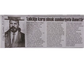 BASINDA BAROMUZ (Yeşilboğaz, Ahmet Taner Kışlalı'yı Andı)