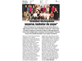 BASINDA BAROMUZ (Av. Şirin Güner: "İstanbul Sözleşmesi Yaşarsa, Kadınlar Yaşar")