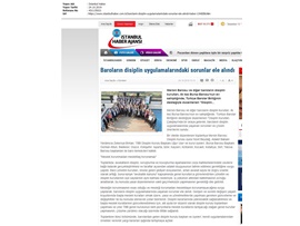 BASINDA BAROMUZ (Baroların Disiplin Kurulları Çalıştayı Yapıldı)