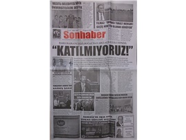 BASINDA BAROMUZ (Mersin Barosu Saray'da Adli Yıl Açılışına Katılmayacak)