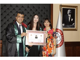 31 STAJYER AVUKATIMIZ CÜBBE GİYDİ