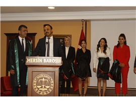 31 STAJYER AVUKATIMIZ CÜBBE GİYDİ