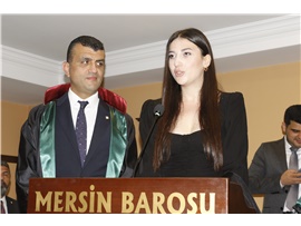 31 STAJYER AVUKATIMIZ CÜBBE GİYDİ