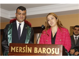 31 STAJYER AVUKATIMIZ CÜBBE GİYDİ