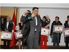 31 STAJYER AVUKATIMIZ CÜBBE GİYDİ