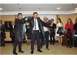 31 STAJYER AVUKATIMIZ CÜBBE GİYDİ