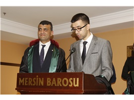 31 STAJYER AVUKATIMIZ CÜBBE GİYDİ