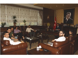 ÖHD MERSİN ŞUBE YÖNETİMİNDEN ZİYARET