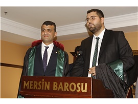 31 STAJYER AVUKATIMIZ CÜBBE GİYDİ