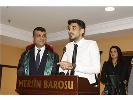 31 STAJYER AVUKATIMIZ CÜBBE GİYDİ