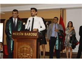31 STAJYER AVUKATIMIZ CÜBBE GİYDİ