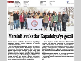 BASINDA BAROMUZ (Avukatlar Kapadokya'da Stres Attı)