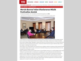 BASINDA BAROMUZ (Baromuzdan Mersin Uluslararası Müzik Festivali'ne Destek)