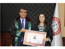 CÜBBELERİNİ GİYİP AVUKAT OLDULAR