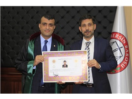 CÜBBELERİNİ GİYİP AVUKAT OLDULAR