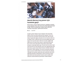 Mersin Barosu kuş pazarı için harekete geçti