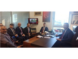 MERSİN MİLLETVEKİLİMİZ HACI ÖZKAN’I ZİYARET ETTİK
