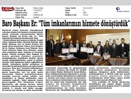 BASINDA BAROMUZ (Yemin Töreni-"Tüm İmkanlarımızı Hizmete Dönüştürdük")