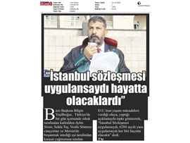 Yeşilboğaz: "İstanbul Sözleşmesi uygulansaydı, her biri hayatta olacaktı"