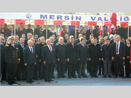 Başkanımız, Mersin'in Kurtuluş Günü Törenine Katıldı.