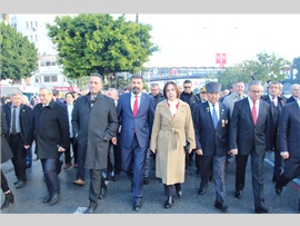 BARO BAŞKANIMIZ MERSİN’İN KURTULUŞ YÜRÜYÜŞÜNE KATILDI