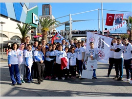 MERSİN BAROSU ULUSLARARASI MERSİN MARATONUNA KATILDI