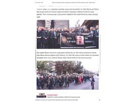 Tahir Elçi vurulduğu yerde anıldı
