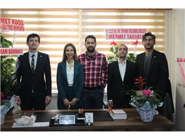 MESLEKTAŞIMIZIN OFİS AÇILIŞINA KATILDIK