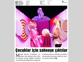 BASINDA BAROMUZ (Sihirli Küre Sahnelendi)